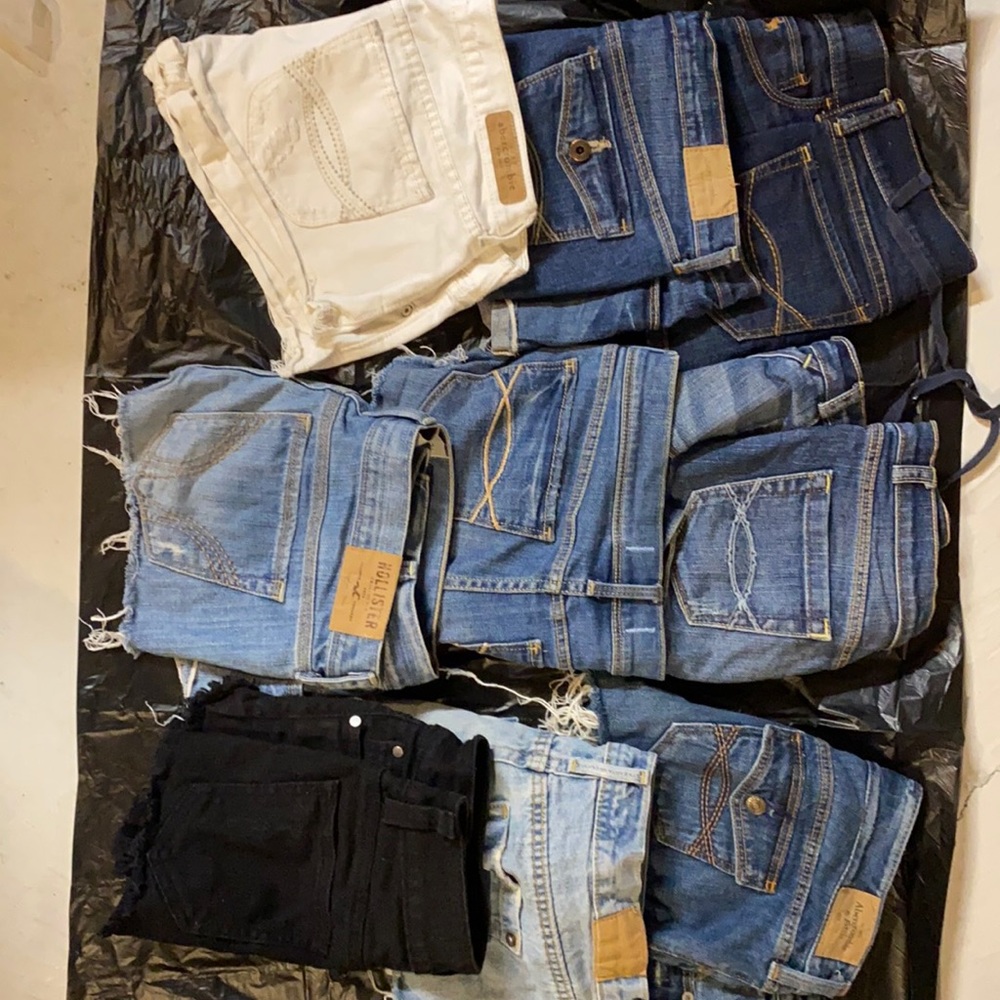 9 pairs of shorts
